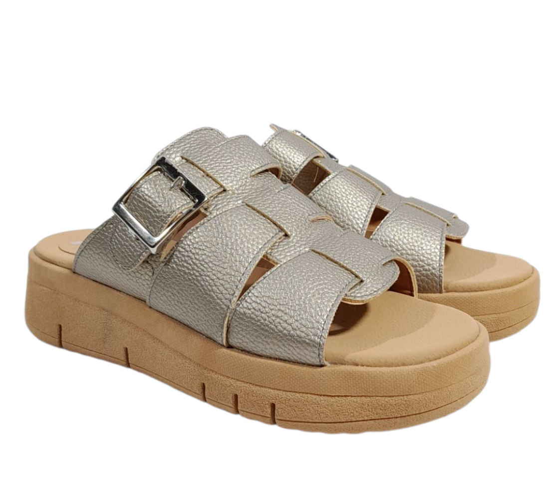 ZUECO MUJER AGUSTINA BASE DE GOMA PLANTILLA ACOLCHADA