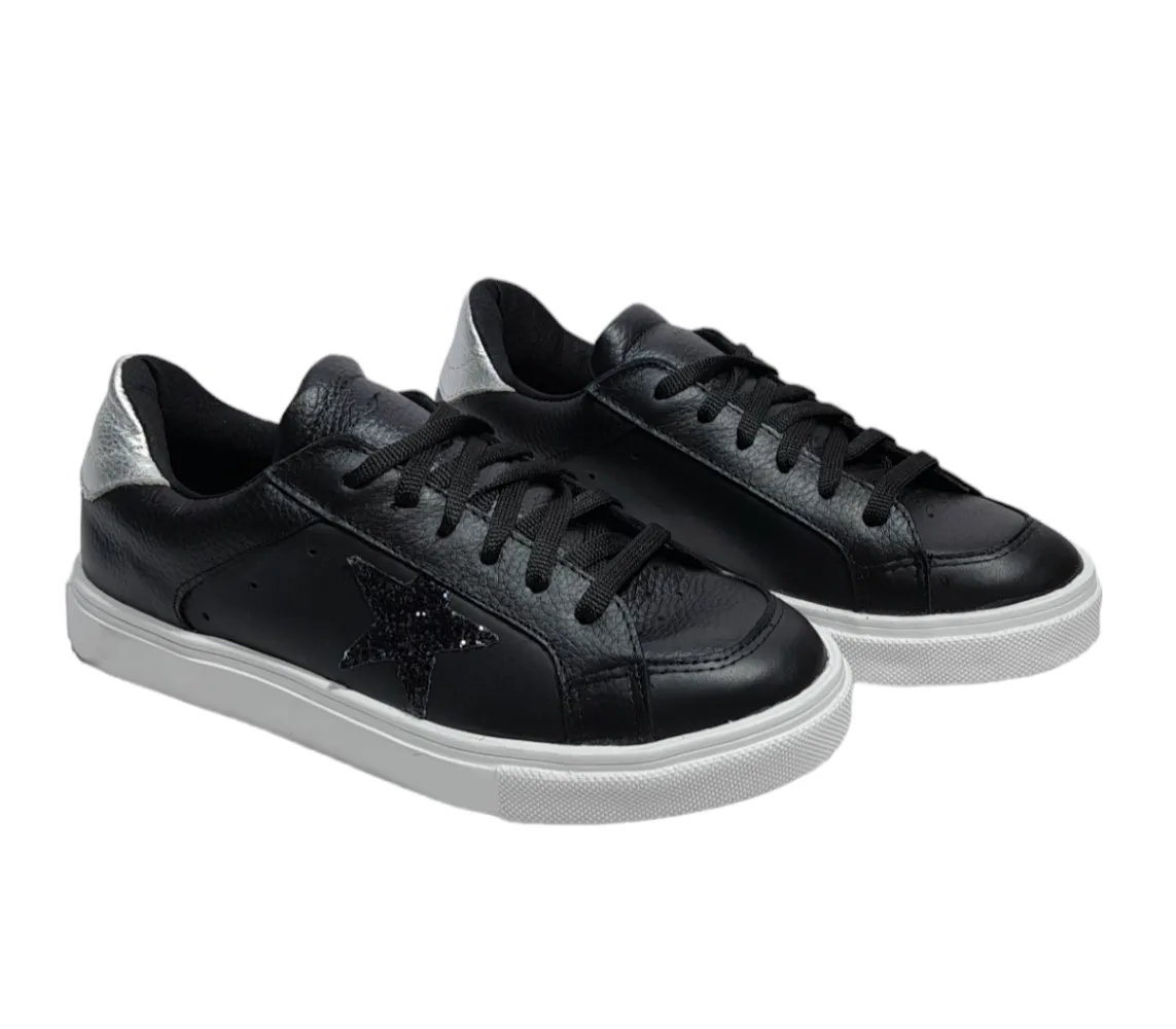 ZAPATILLA MUJER LINA DE CUERO SUELA DE GOMA